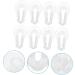 Hemoton 4 Pairs Silicone Gel Pedicure Bunion Splint Set - Yoga Tools for Valgus Hammer & Spacer Correction - Buy Online on GoSupps.com