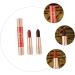 Didiseaon 2 Pcs A Six-color Lipstick Mini Lipstick Deep Red Lipstick Wear Lipstick Liquid Makeup Liquid Lipstick Multi-color Lipstick Ladies Suits Portable Miss Makeup Tools 1 count (Pack of 1) As Shownx2pcs - Buy Online on GoSupps.com