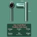 Cordless Hair Dryer with Nozzle Portable Travel Blow Dryer with Charging Base Rechargeable Cold/Hot Wind 23400mAh Built-in Battery for Home & Travel - Buy Online on GoSupps.com