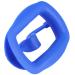 Oikabio Blue New 1 Piece Dental Retractor Soft Silicone Intraoral Jaws Retractor Mouth Opener Expand Dental Orthopedic