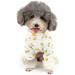 Zunea Little Dog Overall - Enchanting Banana Romper | Soft Cotton Pajama Clothing for Pets Unisex 4-Legged Sleepwear for Cats & Puppies (Pack of 1) - Buy Online on GoSupps.com