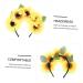 Mikinona Sun Headband Decorative Hairband Sunflower Headband Women Headdress Party Hairband Pattern Headdress Party Hair Clasp Sunflower Hair Hoop Sunflower Hair Clasp - Buy Online on GoSupps.com