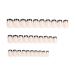 Mouyouglow Press On Nails - Square Nude Black French Fake Nails with Glue - AR11 - Shop Stylish Artificial Fingernails Worldwide - Buy Online on GoSupps.com