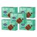 CAIYA 5 x Scotti lactose free snack with biscuit and dark chocolate 25g x 8 - 200g gourmet breakfast 5 packs
