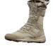 KEHAIOO Men Ultrallight Outdoor Climbing Shoes, Tactical Training Army Boots, Summer Breathable Mesh Hiking Desert Boot 42 Canvas