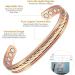 ENERCOPPEX 3500 Gauss Magnetic Hardship Bracelet for Men & Women - 99.99% Pure Copper Classic Indian Hand-Woven Craft 8 Powerful Magnets - Buy Online on GoSupps.com