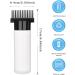 Buy Hair Oil Applicator Bottle 180ml - Root Comb with Clear Scale & 13 Oil Outlets for Hair Care & Styling - Black & Clear Body - Buy Online on GoSupps.com