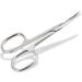 Left-handed cuticle scissors with curved cutting surface Premium quality