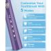 Buy Electric Sound Toothbrush for Men | 8 Heads 5 Modes IPX7 Waterproof 2-Minute Timer - H7 - Buy Online on GoSupps.com