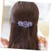 FRCOLOR Hairpin Rhinestone Clip Hair Barrettes for Women Purple Hair Barrettes Flower Crystal Hair Clips Diamond Hair Accessories Ponytail Clip Holders Rhinestones Alloy Crystal Back Miss - Buy Online on GoSupps.com