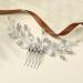 Vakkery Wedding Hair Comb Silver Crystal Flower Hair Combs Slides Bridal Hair Accessories for Women and Girls - Buy Online on GoSupps.com