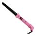Ovente LV2518P Professional Curling Iron with Heat Resistant Gloves Pink 25/18 mm