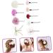 DOITOOL 1 Set Japanese-style hair clip plant hair stick set preserved flower artificial flower purple the flowers french barrette hair clips bridal hair clip polyester iron - Buy Online on GoSupps.com