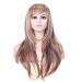 BGHJUE Wigs Natural Gold Wigs For Women Synthetic Long Wave Wig 65cmGold