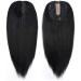 6" SEGO Real Remy Human Hair Toppers for Thinning Hair Women 2.5 * 9cm CENTRAL SILK BASE One Piece Clip in Hairpieces Extension 130% Density (#1 Jet Black) - Buy Online on GoSupps.com