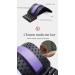 Back Massager Stretcher Waist Lumbar Support Pain Relief Tool - Purple - Buy Online on GoSupps.com