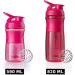 BlenderBottle SportMixer Tritan 590ml - BPA Free Protein Shaker & Water Bottle - Stylish Pink Fitness Drink Mixer - Buy Online on GoSupps.com