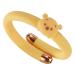 Mosquito Repellent Bracelets for Kids & Toddlers Reusable Natural Bug Insect Repellent Bands Waterproof DEET Free Wristband for Outdoor Camping Traveling Essentials (Yellow)