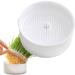 Anulely Cat Grass Plant Container - Earth-Free Indoor Planting Box for Cats & Dogs | Removable Sprouter Tray & Home D cor in White - Buy Online on GoSupps.com