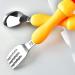 Tomedeks Children's Stainless Steel Cutlery Set - 2 Sets Fork & Spoon with Cartoon Animals (Dog & Cat) - International Shipping Available - Buy Online on GoSupps.com