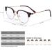 Blue Light Filter Glasses for PC & Gaming | Anti-Flashing & Anti-Eye Tiredness - Unisex TR2013 - Buy Online on GoSupps.com
