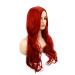 Long Curly Red Synthetic Wig for Women - Perfect for Cosplay Halloween Costumes & Parties | L205 - Buy Online on GoSupps.com