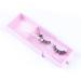 Miss Kiss Pink Glitter Lashes | Sparkly Faux Mink Eyelashes for Cosplay TikTok & Festivals - 18MM - Buy Online on GoSupps.com