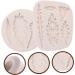 Alipis 10 Pcs Leaf Mold Christmas Silicone Molds Silicone Gummy Molds Adorable Baking Molds Leaves Cookie Molds Cake Decorating Cake Baking Mold Silicone DIY Mosaic Epoxy White Silica Gel - Buy Online on GoSupps.com