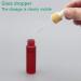 Rowiz 10PCS 10ml Matt Color Glass Dropper Bottles Perfume Aromatherapy Cosmetic Container Essential Oils Sample Bottles with Pure Dropper Sample Tubes&Wood Color Screw Cap 5 Colors - Buy Online on GoSupps.com
