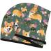 Corgi Floral Velvet Hair Cap Towel Wrap for Women | Absorbent Drying for Wet Hair Swimming & Travel - Buy Online on GoSupps.com