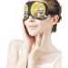 Cute Panda Riding Bicycle on The Moon Sleep Mask Eye Cover for Sleeping Blindfold with Adjustable Strap Blocks Light Night Travel Nap for Men Women - Buy Online on GoSupps.com