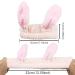 Headband for Washing Face and Makeup Cute Bunny Ear Hairband Elastic Headband for Shower Sports Spa Skincare Beauty Head Wraps Hair Accessories for Women Girls Pink - Buy Online on GoSupps.com