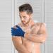 CLEEDY Bath Exfoliating Gloves - 2 Pairs for Men and Women - Heavy and Large Scrubbing Mitts for Shower, Spa, Massage - Body, Face, Hand, and Foot Exfoliation - Blue (4 Pcs) - Buy Online on GoSupps.com