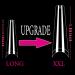 XXL Extra Long Coffin Nail Tips - 600pc Clear Half Cover Fake Nails for Salon, 10 Sizes - Buy Online on GoSupps.com