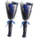 ABOOFAN 6 Pcs Flower Soap Bouquet Artificial Rose Flower Scented Rose Bouquet Rose Flower Soap Graduation Flower Bouquet Everlasting Flower Rose Flower Gift Carnation Decorate Delicate Bluex3pcs 34x12x6cmx3pcs - Buy Online on GoSupps.com