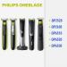 Guide Comb Set for Philips OneBlade & OneBlade Pro - 1/2/3/5mm - Beard Trimmer Replacement Kit (8pc) - Buy Online on GoSupps.com