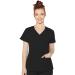 Med Couture Peaches Women's Raglan Top Medium Black