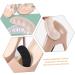 FRCOLOR 4 Pairs Anti-Wear Heel Stickers | Comfortable Gel Pads for Women's Shoes | Perfect Grip for Cushioned Heels - Buy Online on GoSupps.com