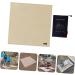 SEWOART 1pc BBQ Fire Mat Outdoor BBQ Outdoor+mat Barbecue Supplies Outdoor Stove Mat Protection Accessories 80x80cm Light Yellow - Buy Online on GoSupps.com
