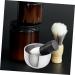Goohochy Bartbrush Bowl Razor | Aluminum Shaving Cup for Men | Reusable Soap Shell Razor Accessories - Buy Online on GoSupps.com