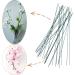 200 Pcs 16 Inch Dark Green Floral Stem Wire - Ideal for DIY Bouquet Making and Crafts - Buy Online on GoSupps.com