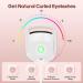 Heated Eyelash Curler with Sensing Heating Silicone Pad - 2 Modes, Easy to Curl for Natural & Lasting Eyelashes - Makeup Tool - Buy Online on GoSupps.com
