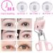 YOBEYI Heated Eyelash Curlers New Upgraded Electric Eyelash Curler Rechargeable Eyelash Curler Eyelash Heated Curler with Three Levels of Constant Temperature (Pink) - Buy Online on GoSupps.com