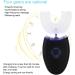 U-Shaped Electric Sound Toothbrush | Automatic Oral Care Tool for Adults - 4 Corridors Blue Light Cleaning (Black) - Buy Online on GoSupps.com