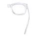 (Must Buy Both Eye) Metalless Reading Glasses Different Strength Each Eye Transparent-Right Eye+0.00 Transparent-right Eye 0.0 x