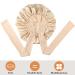 Satin Silk Bonnet Sleep Cap for Curly Hair | Double Layer Hair Bonnet with Stretchy Tie Band | Gold Large for Women - Buy Online on GoSupps.com