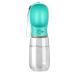 Kalimdor Dog Water Bottle, Leak Proof Portable Puppy Water Dispenser with Drinking Feeder for Pets Outdoor Walking, Hiking, Travel, Food Grade Plastic 19oz Blue