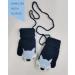 iEasey Cute Baby Winter Mittens On String | 0-3 Years | Fox Design | Thermal Fleece Gloves for Kids | Dark Blue | Xmas Gift - Buy Online on GoSupps.com