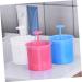 Baluue 3pcs Portable Plastic Bubble Maker for Facial Cleanser Wash Random Color Foaming Tool for Makeup Shampoo and Shower Gel Easy to Use and Decorate Your Space - Buy Online on GoSupps.com