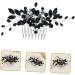 Ipetboom Prom Tiara Crystal Side Hair Comb Hair Accessories for Bride Bridal Crystal Hair Comb Wedding Headpiece Bridal Comb Barrette Bridal Headdress Simple Rhinestones Bridesmaid Hair up - Buy Online on GoSupps.com